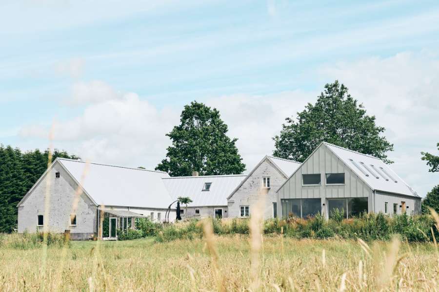 The old and the new come together in Jelling to make the history of tomorrow with steel profiles, Feldmosevej 1 - 7300 Jelling